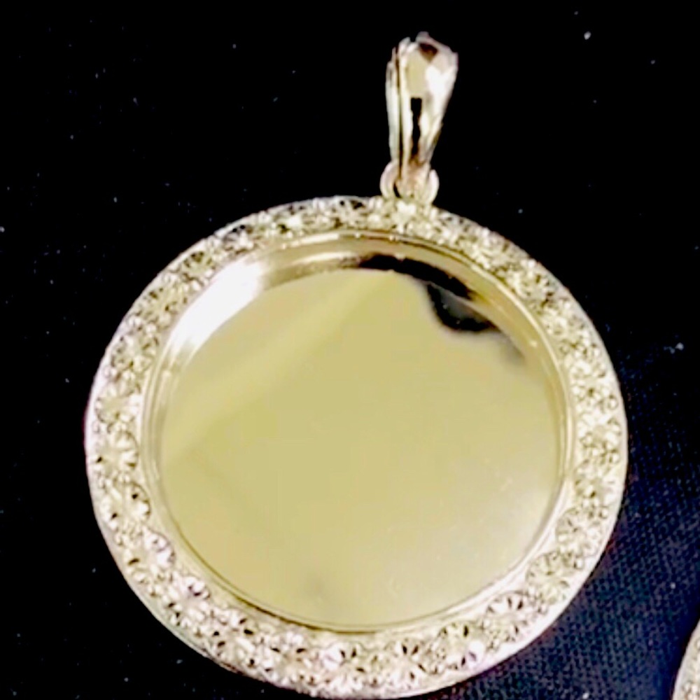 Certified Natural Real Diamond Memory Pendant SALE